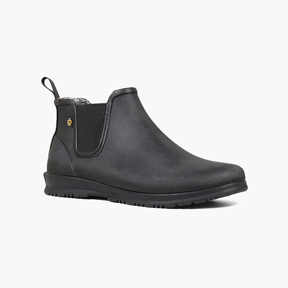 BOGS Sweatpea Winter Rain Boot in Black